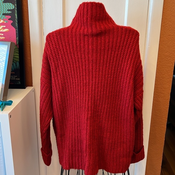 NWT Karen Kane Mock-Neck Sweater-Size M - Picture 5 of 6